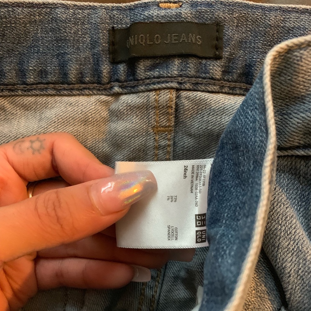 🌟uniqlo bf jeans